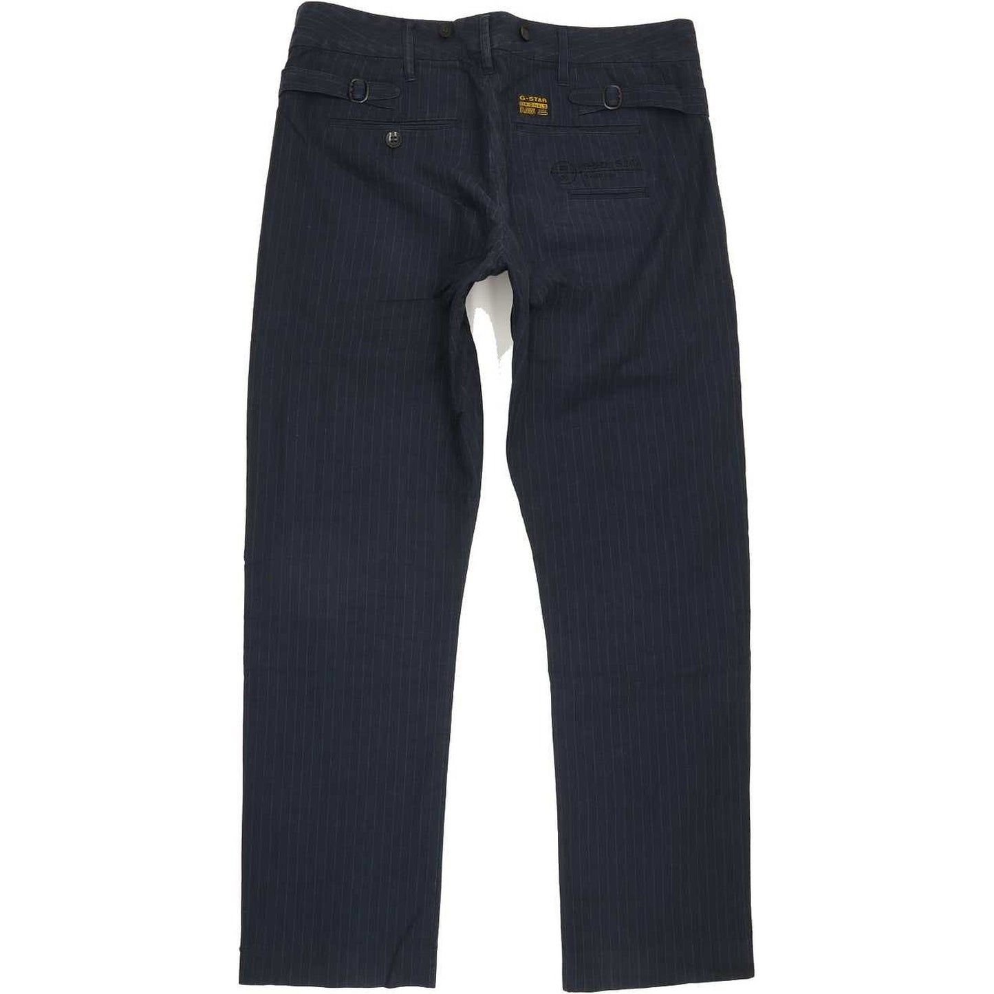 G-Star Men Blue Straight Slim Chino Trousers W31 L30