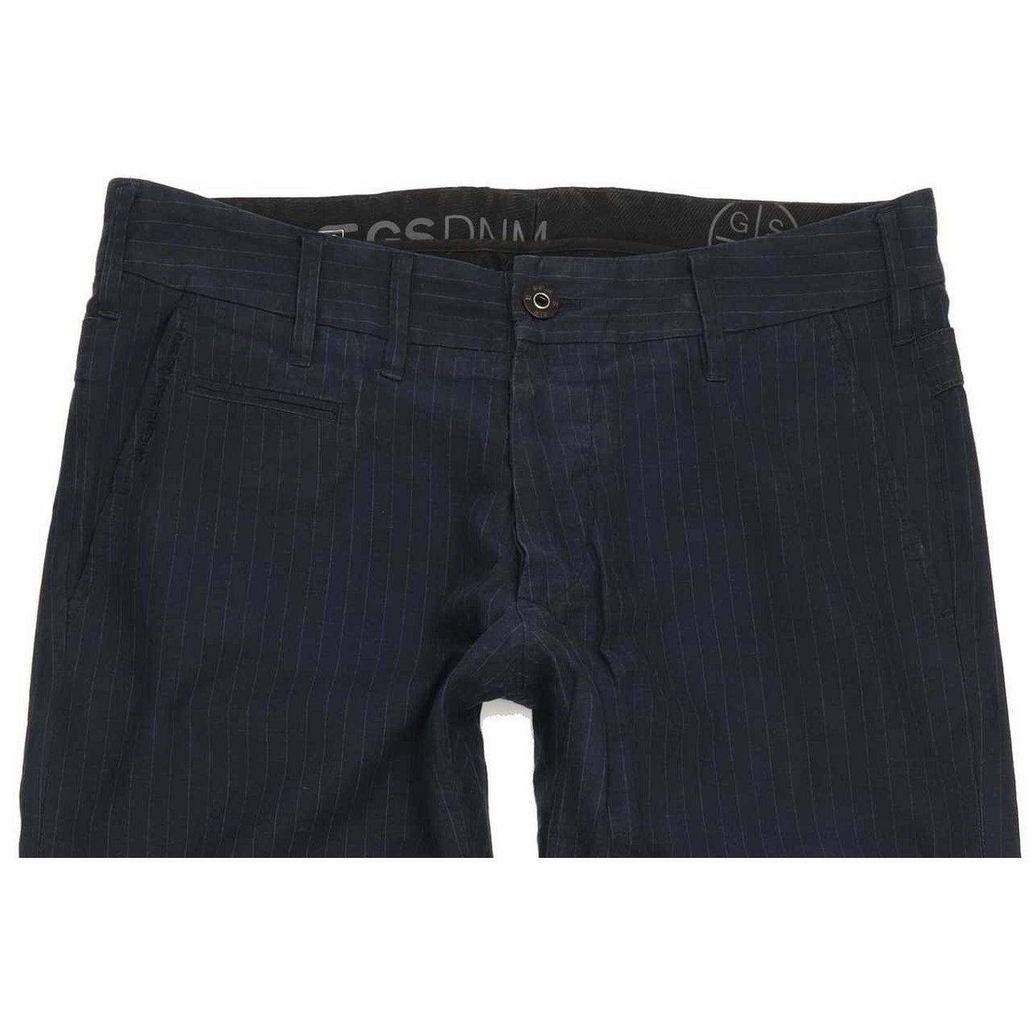 G-Star Men Blue Straight Slim Chino Trousers W31 L30