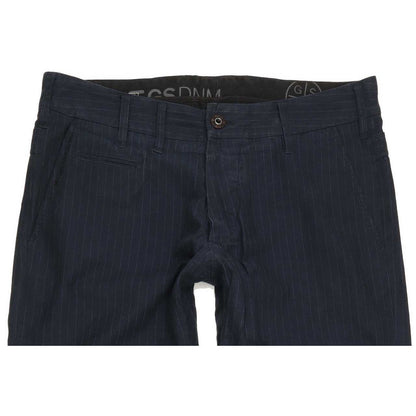 G-Star Men Blue Straight Slim Chino Trousers W31 L30