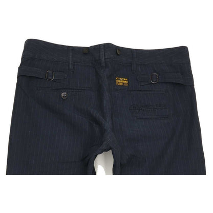 G-Star Men Blue Straight Slim Chino Trousers W31 L30