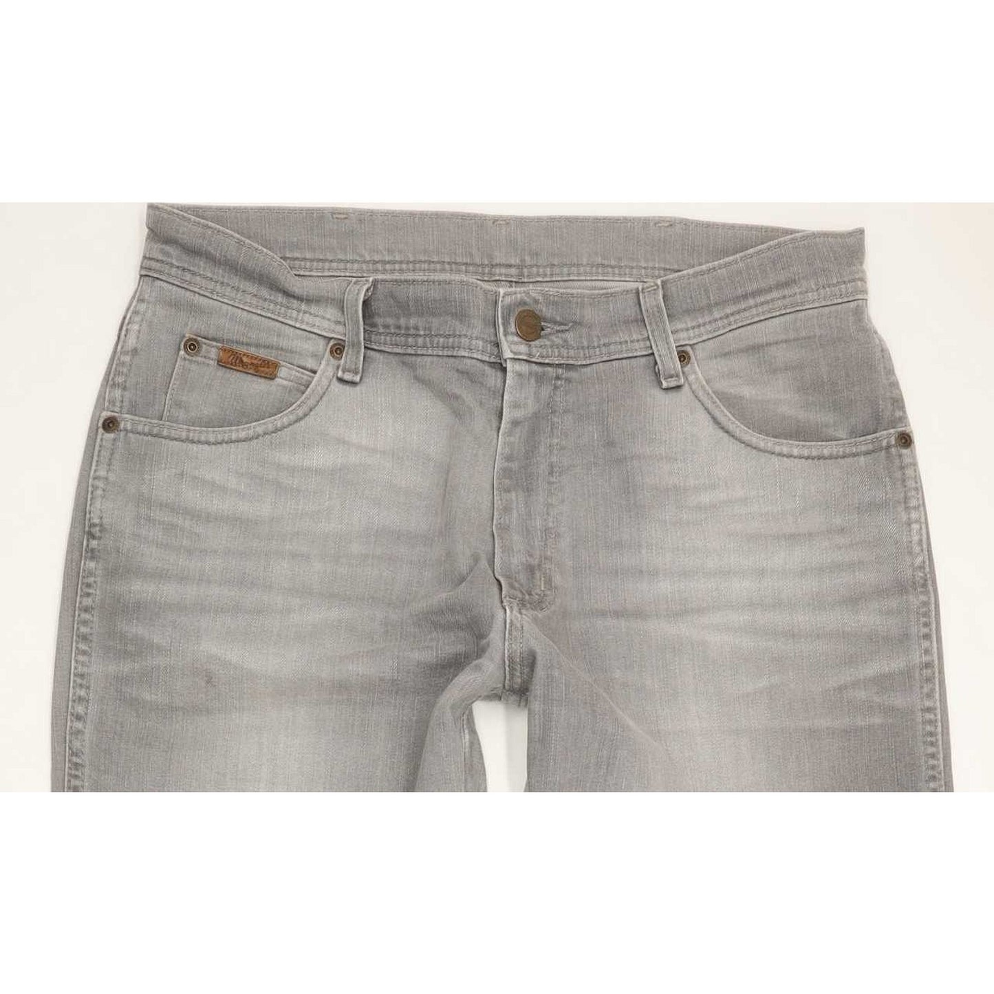Wrangler Texas Men Grey Straight Regular Jeans W33 L31