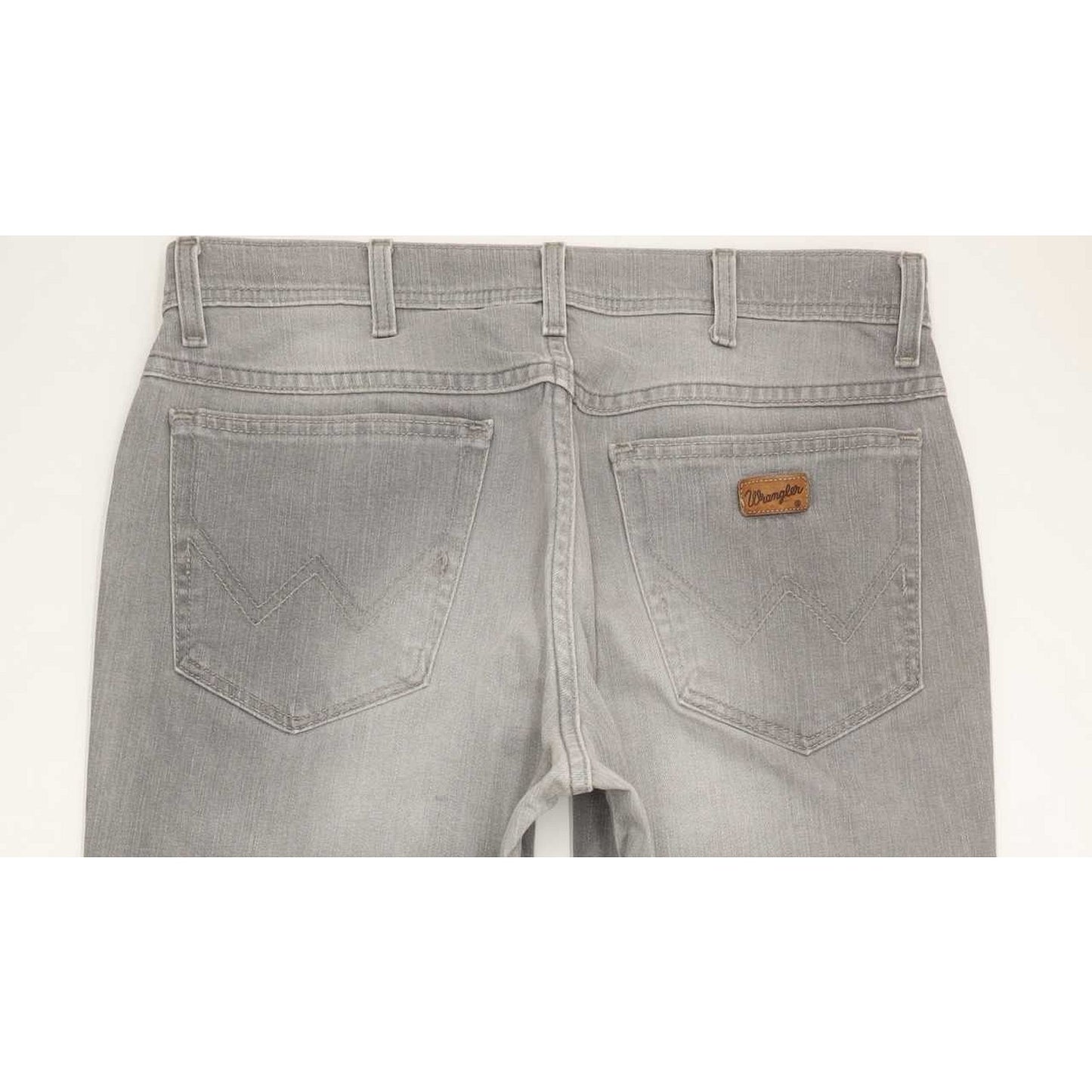 Wrangler Texas Men Grey Straight Regular Jeans W33 L31