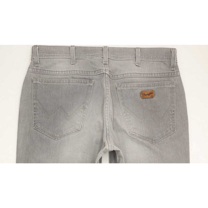 Wrangler Texas Men Grey Straight Regular Jeans W33 L31