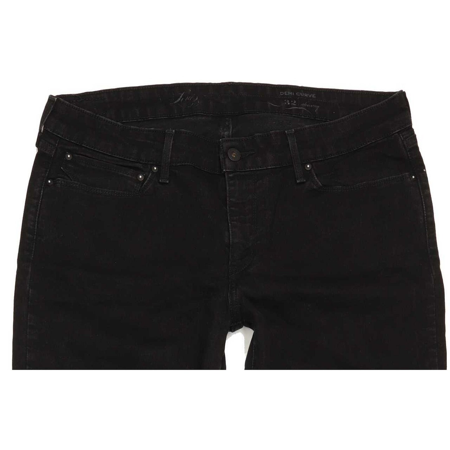 Levi's Demi Curve Women Black Skinny Regular Jeans W32 L32