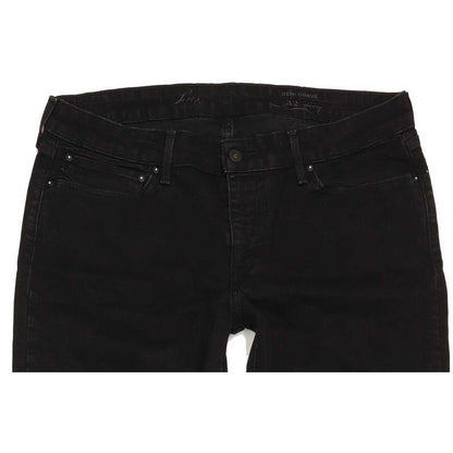 Levi's Demi Curve Women Black Skinny Regular Jeans W32 L32