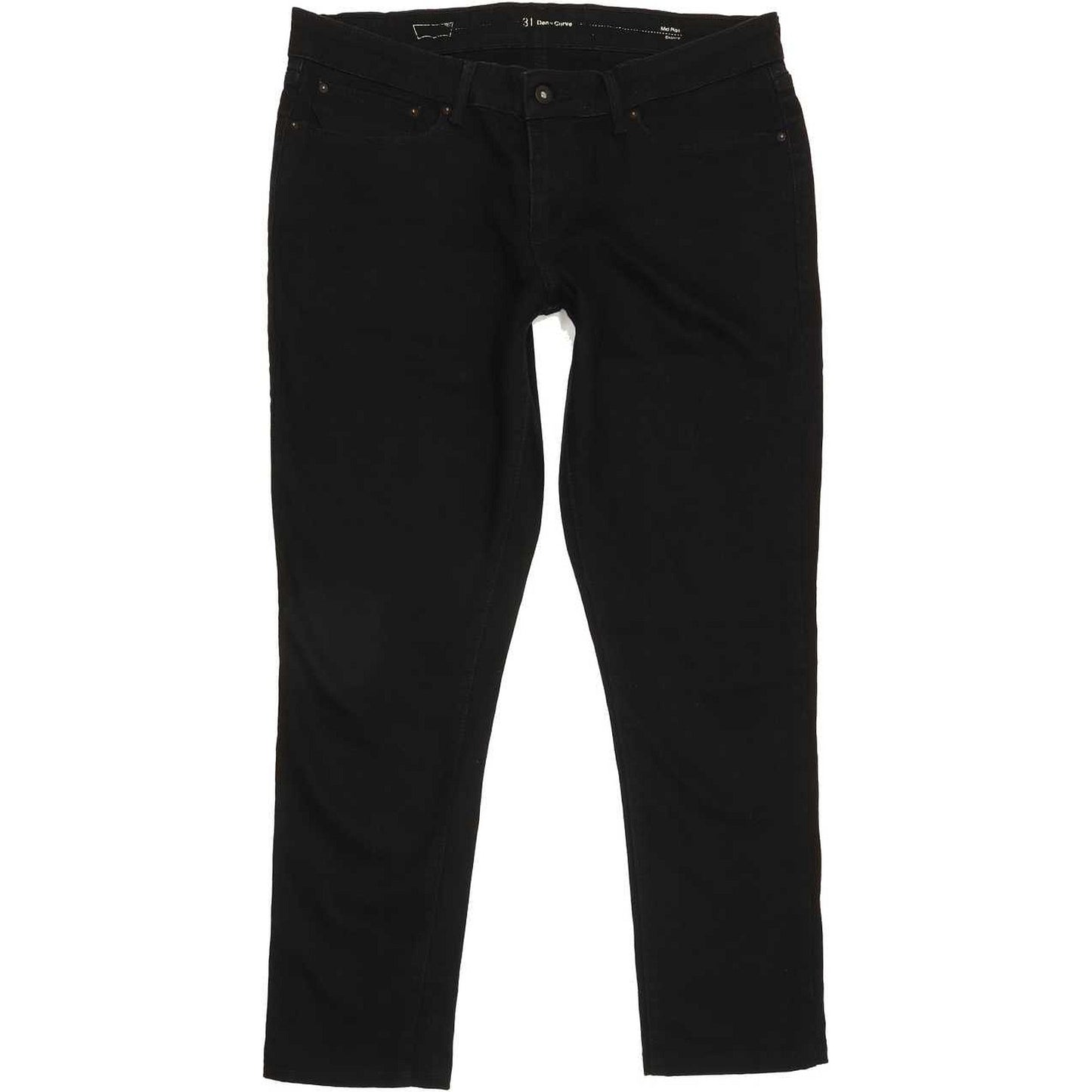 Levi's Demi Curve Women Black Skinny Slim Jeans W31 L27