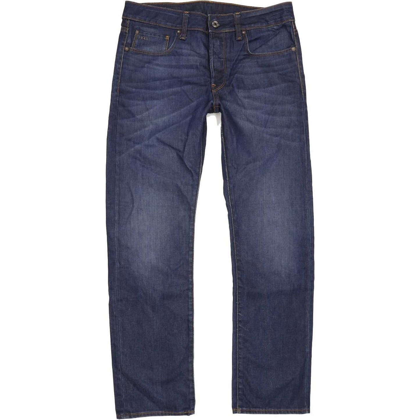 G-Star 3301 Men Blue Straight Regular Jeans W32 L31