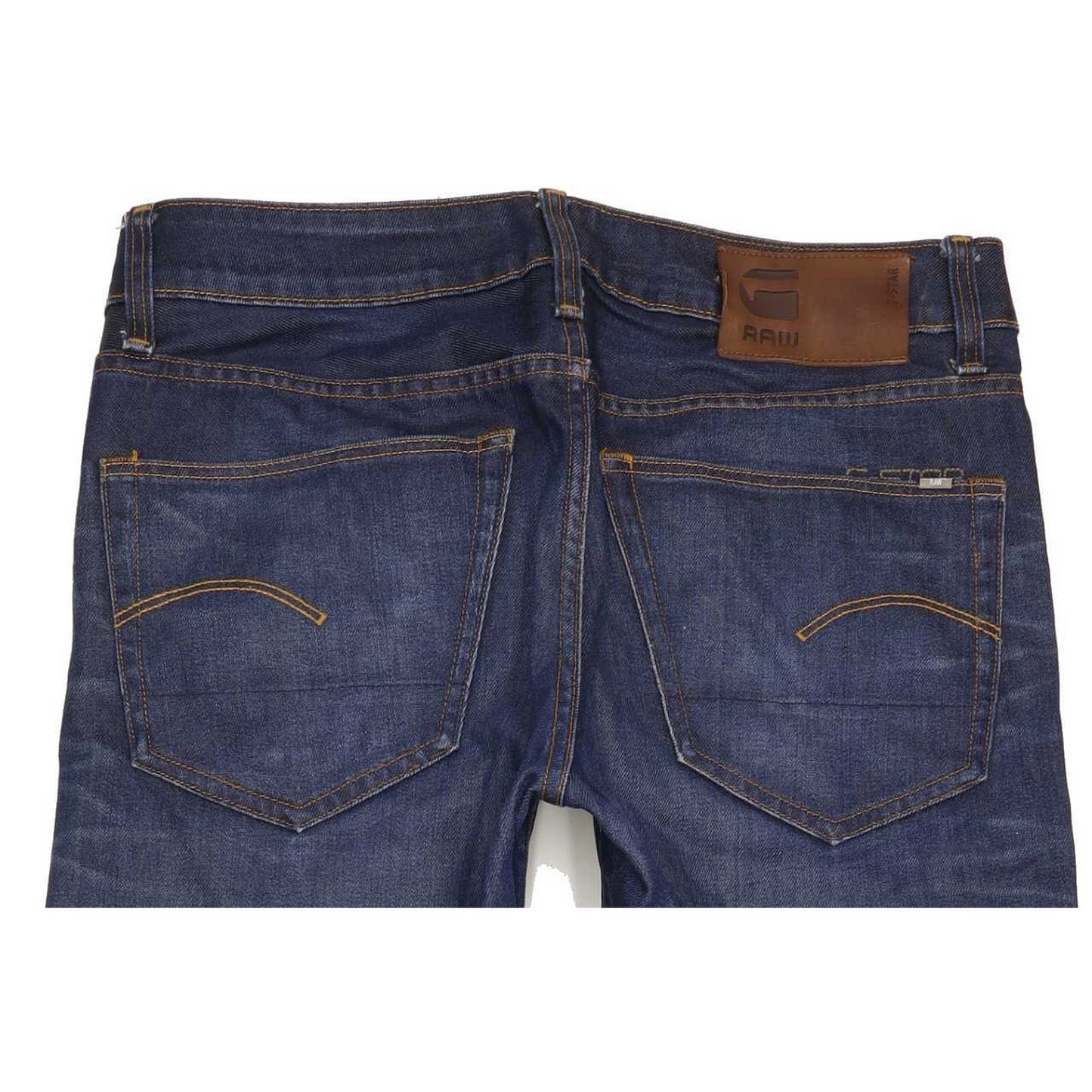 G-Star 3301 Men Blue Straight Regular Jeans W32 L31
