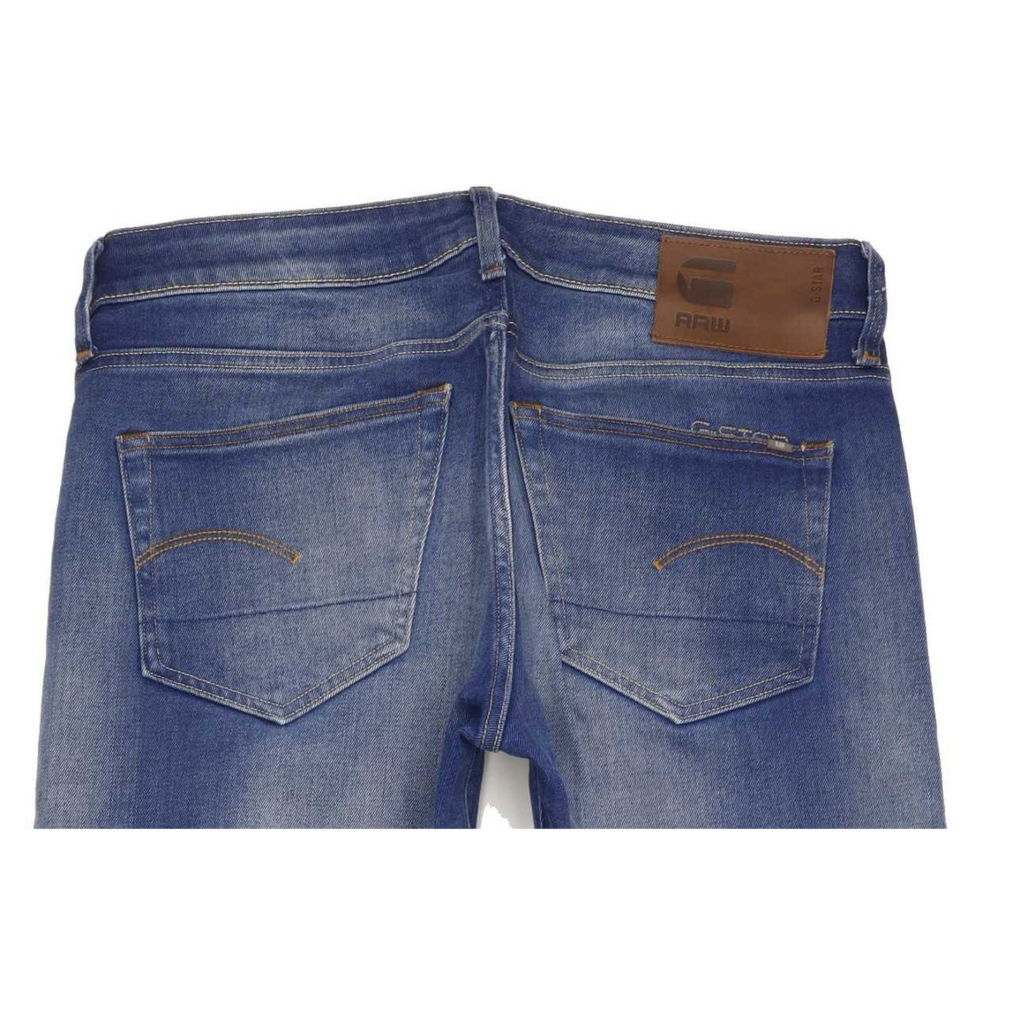 G-Star 3301 Men Blue Straight Slim Stretch Jeans W31 L33