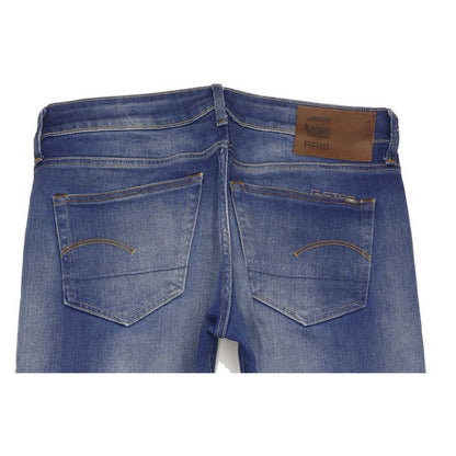 G-Star 3301 Men Blue Straight Slim Stretch Jeans W31 L33