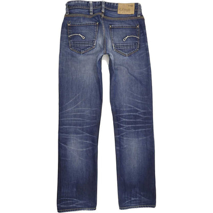 G-Star Porter Men Blue Straight Regular Jeans W32 L33
