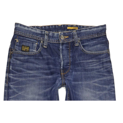 G-Star Porter Men Blue Straight Regular Jeans W32 L33