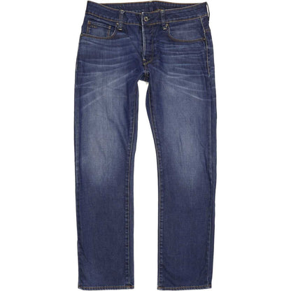 G-Star 3301 Men Blue Straight Regular Jeans W33 L31