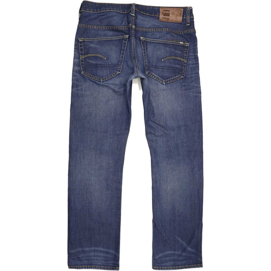 G-Star 3301 Men Blue Straight Regular Jeans W33 L31