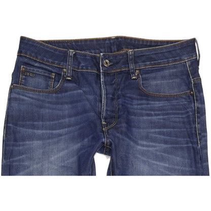G-Star 3301 Men Blue Straight Regular Jeans W33 L31