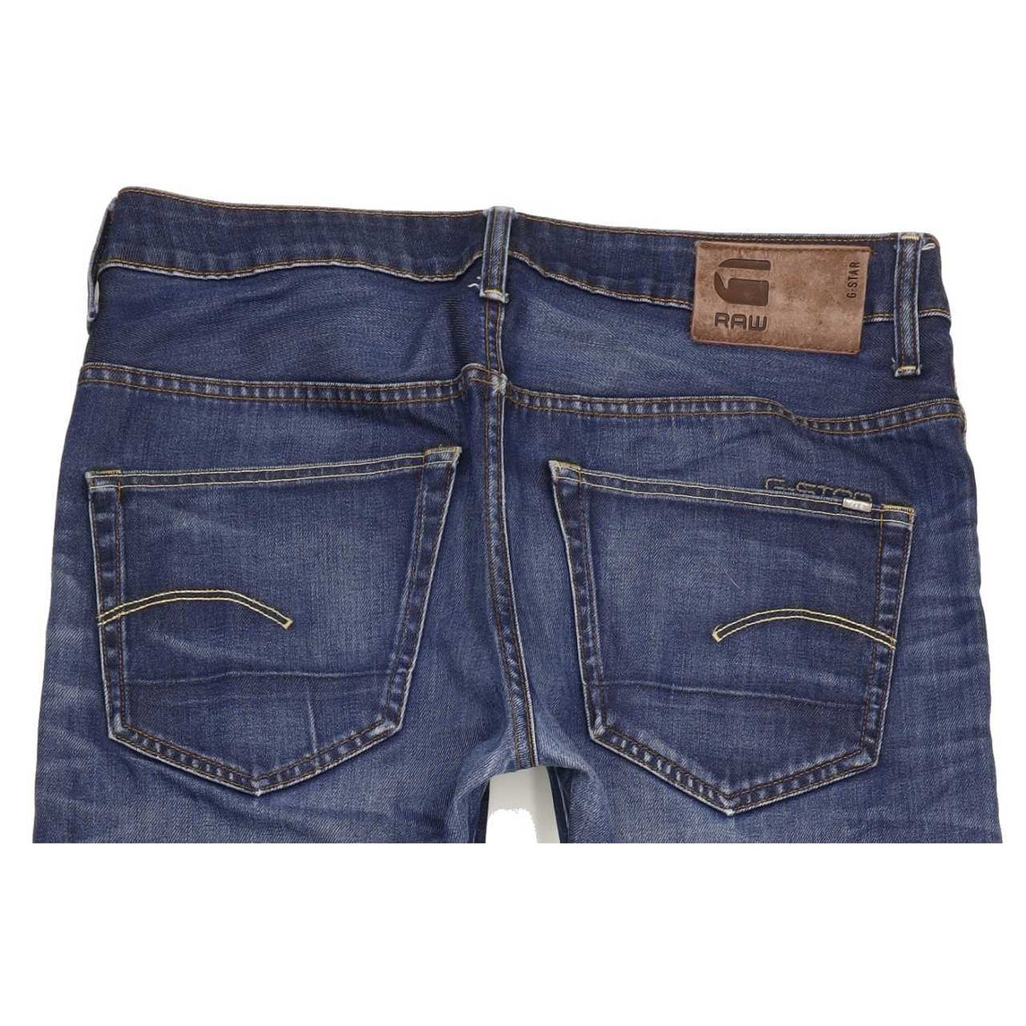 G-Star 3301 Men Blue Straight Regular Jeans W33 L31