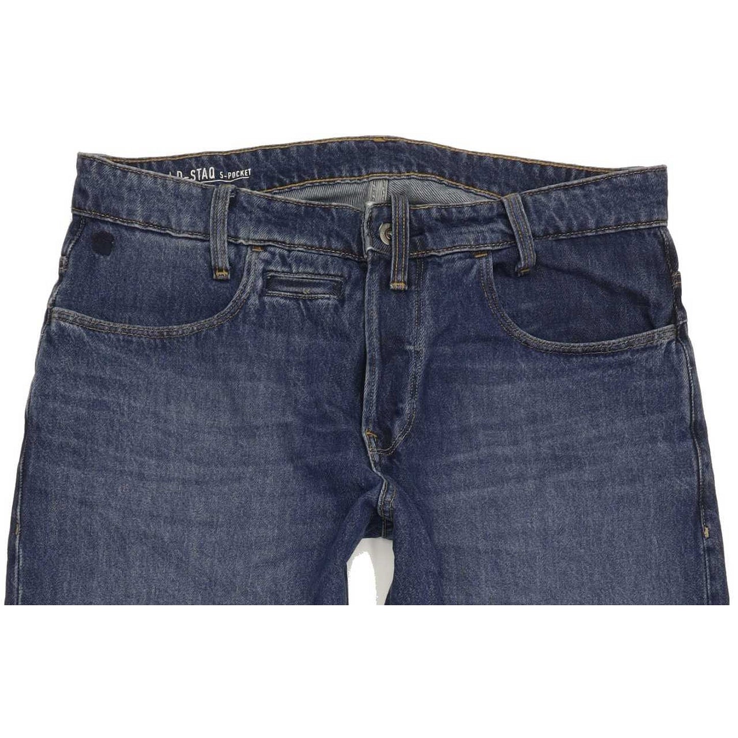 G-Star D-Staq 5PKT Men Blue Tapered Regular Jeans W33 L32