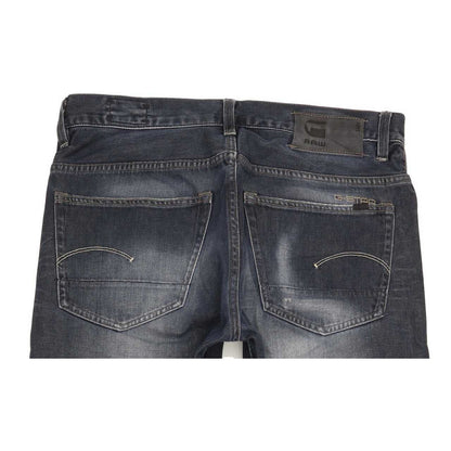 G-Star 3301 Men Blue Straight Regular Jeans W33 L32