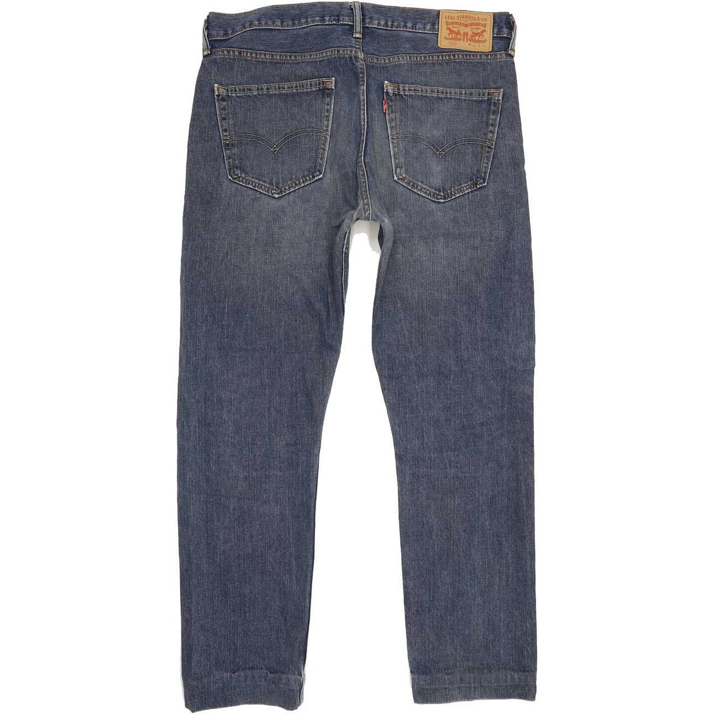 Levi's 508 Men Blue Straight Slim Jeans W34 L29