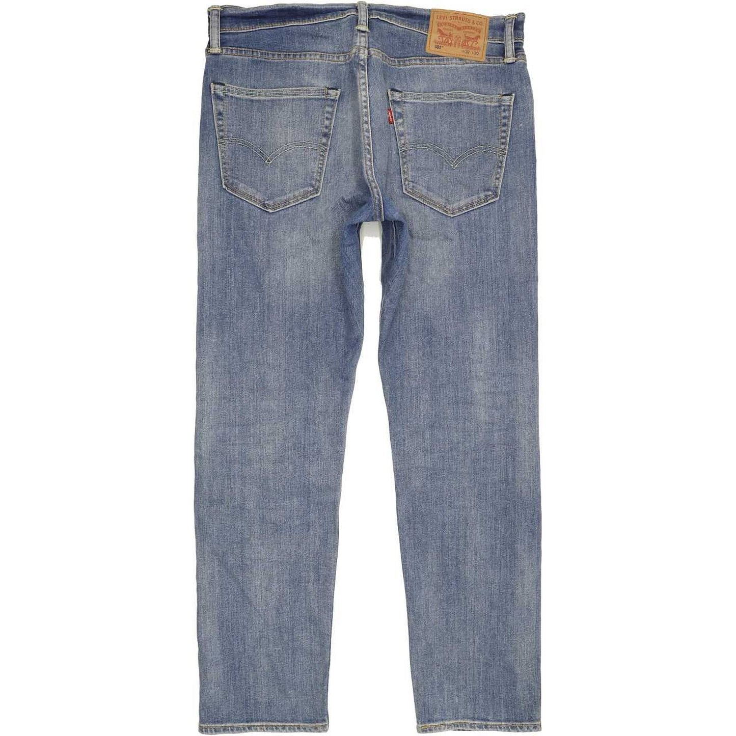 Levi's 502 Men Blue Tapered Slim Stretch Jeans W32 L29