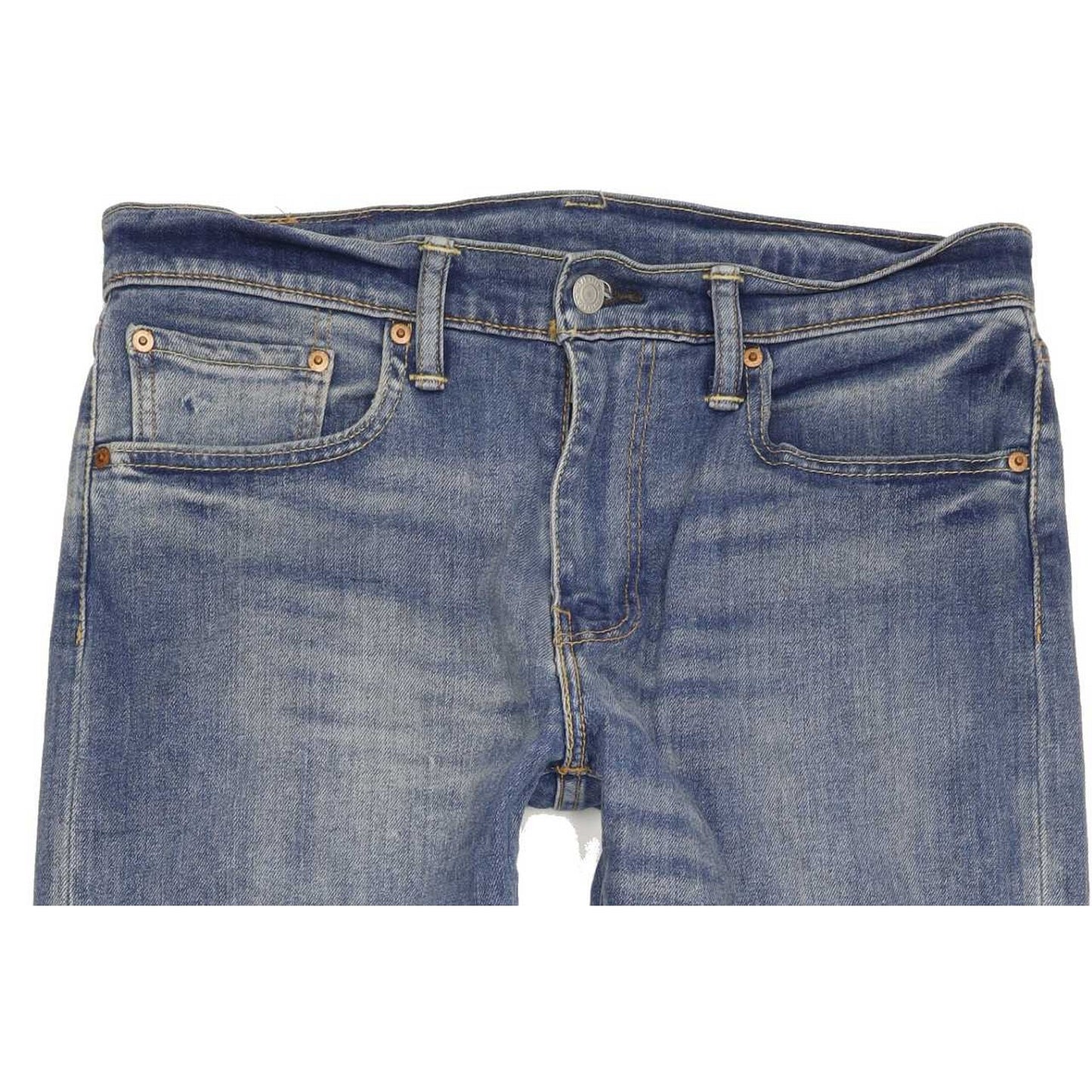 Levi's 502 Men Blue Tapered Slim Stretch Jeans W32 L29