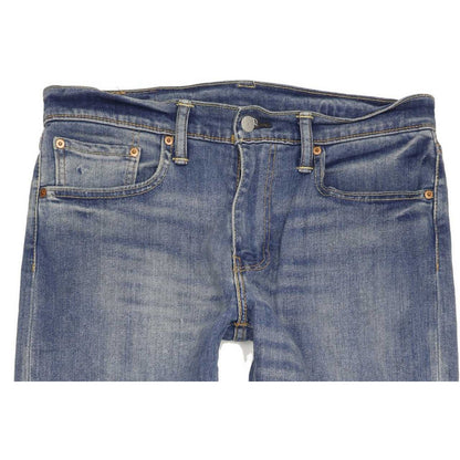 Levi's 502 Men Blue Tapered Slim Stretch Jeans W32 L29