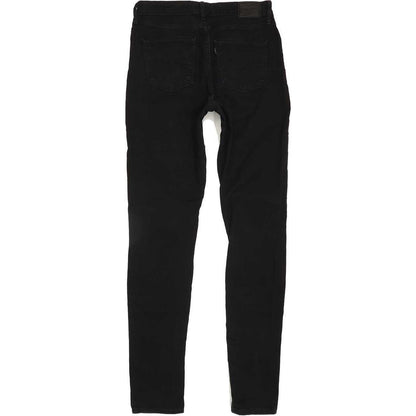 Levi's 721 High Rise Men Black Skinny Stretch Jeans W30 L33