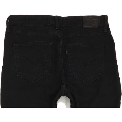 Levi's 721 High Rise Men Black Skinny Stretch Jeans W30 L33