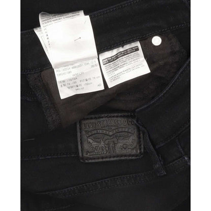 Levi's 721 High Rise Men Black Skinny Stretch Jeans W30 L33