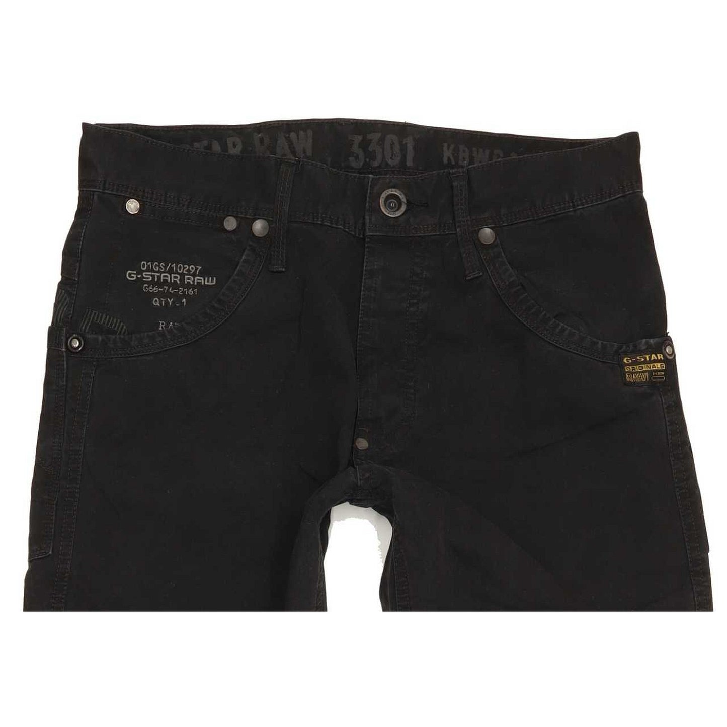 G-Star Jack East Embro Men Black Straight Regular Jeans W29 L31