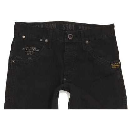 G-Star Jack East Embro Men Black Straight Regular Jeans W29 L31