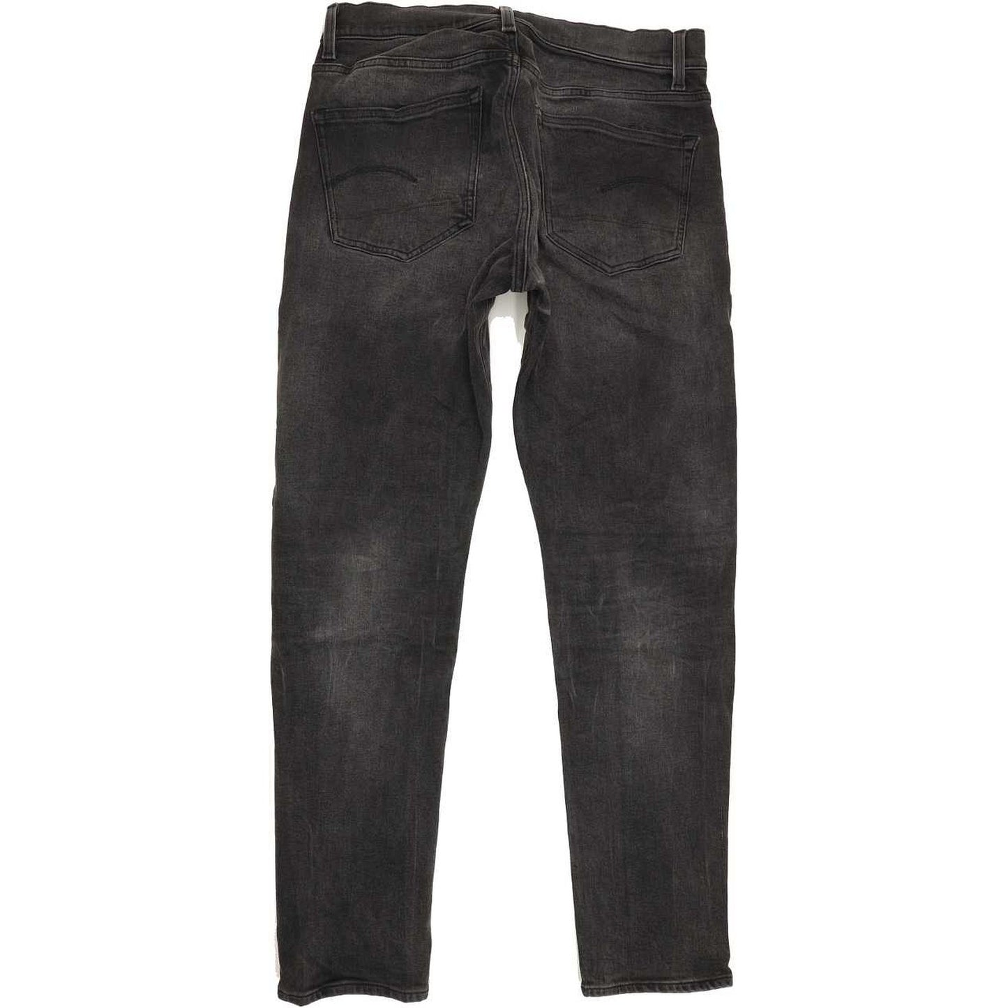 G-Star 3301 Men Charcoal Straight Slim Jeans W32 L31