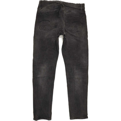 G-Star 3301 Men Charcoal Straight Slim Jeans W32 L31