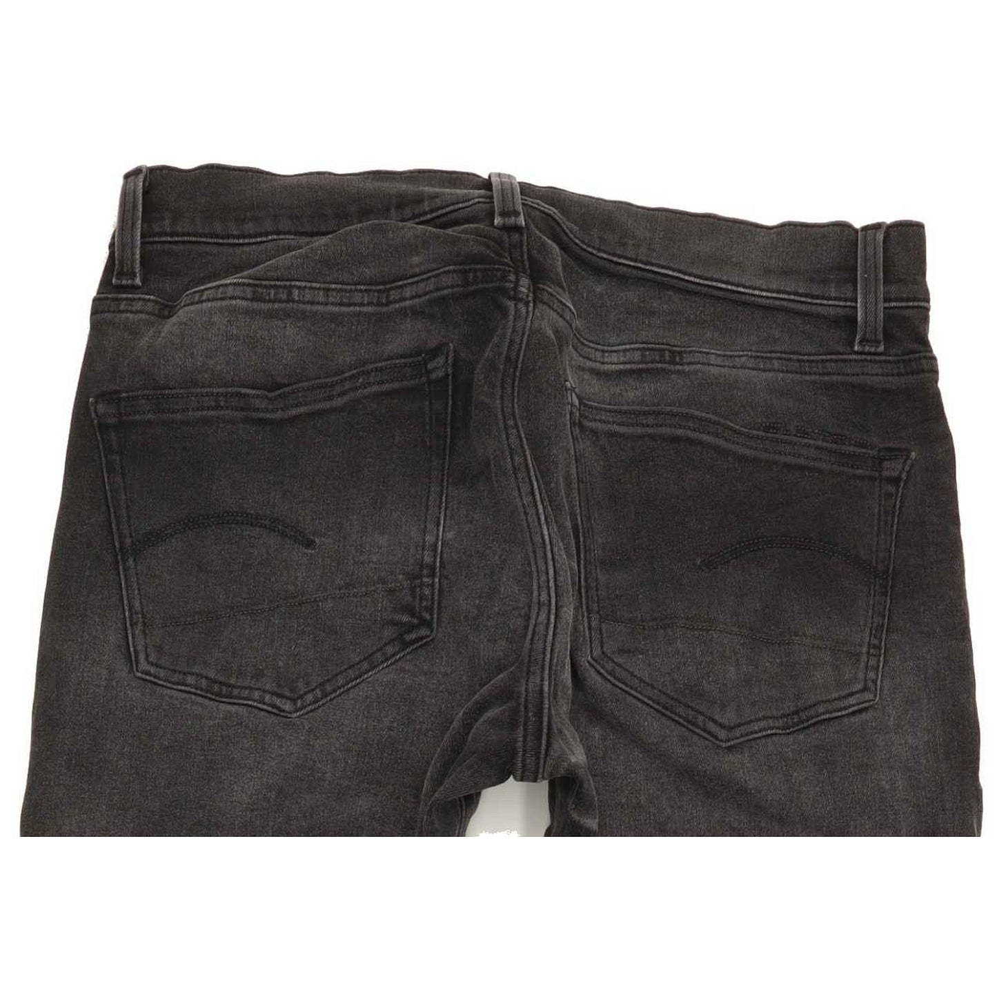 G-Star 3301 Men Charcoal Straight Slim Jeans W32 L31