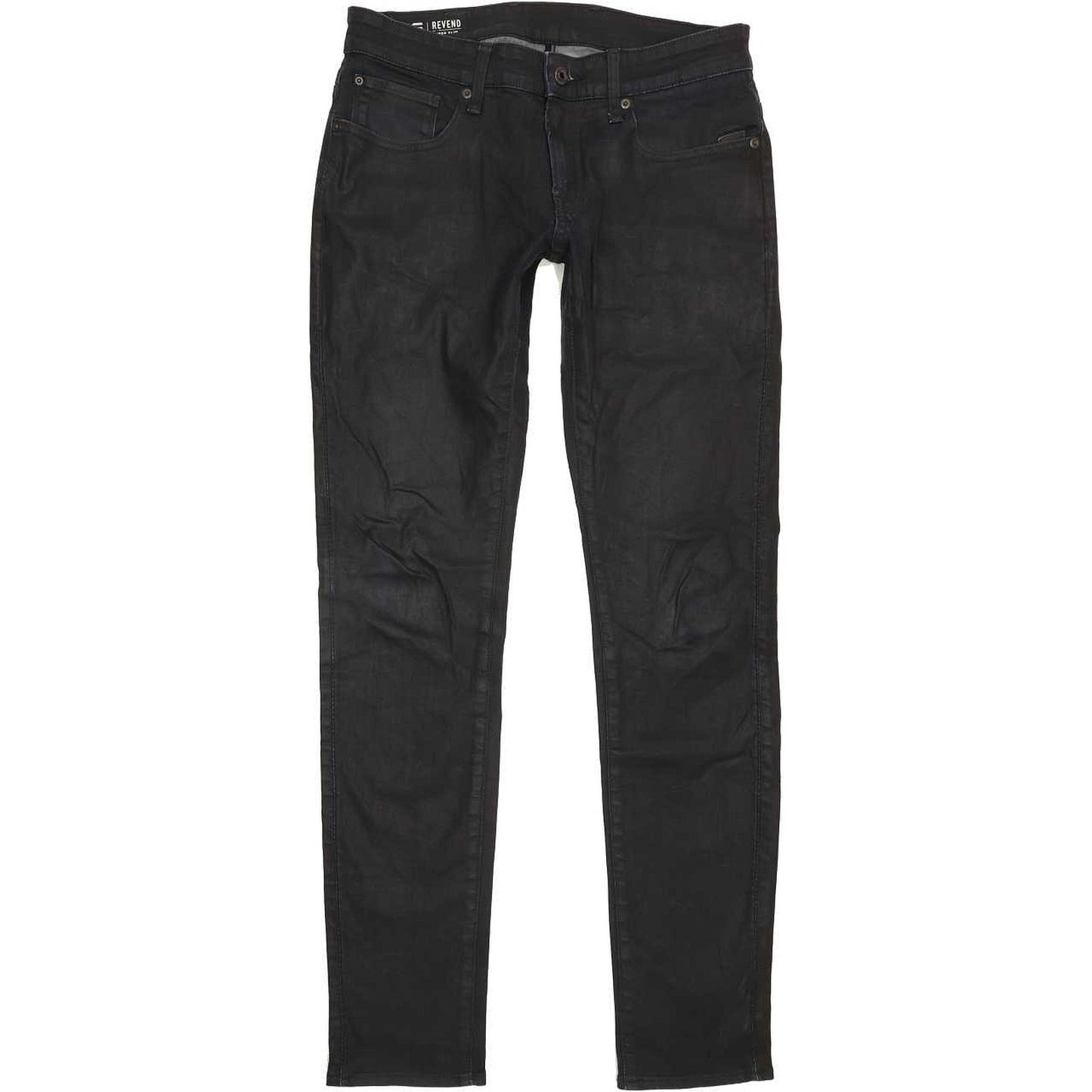 G-Star Revend Super Men Navy Straight Slim Stretch Jeans W31 L32