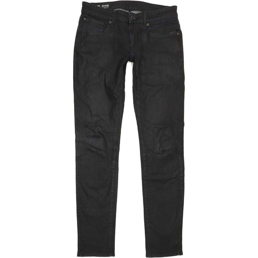 G-Star Revend Super Men Navy Straight Slim Stretch Jeans W31 L32