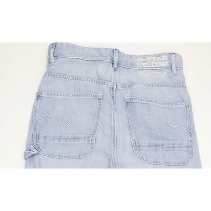 G-Star Revynn Ultra High Blue Straight Boyfriend Jeans High Waisted W28 L28