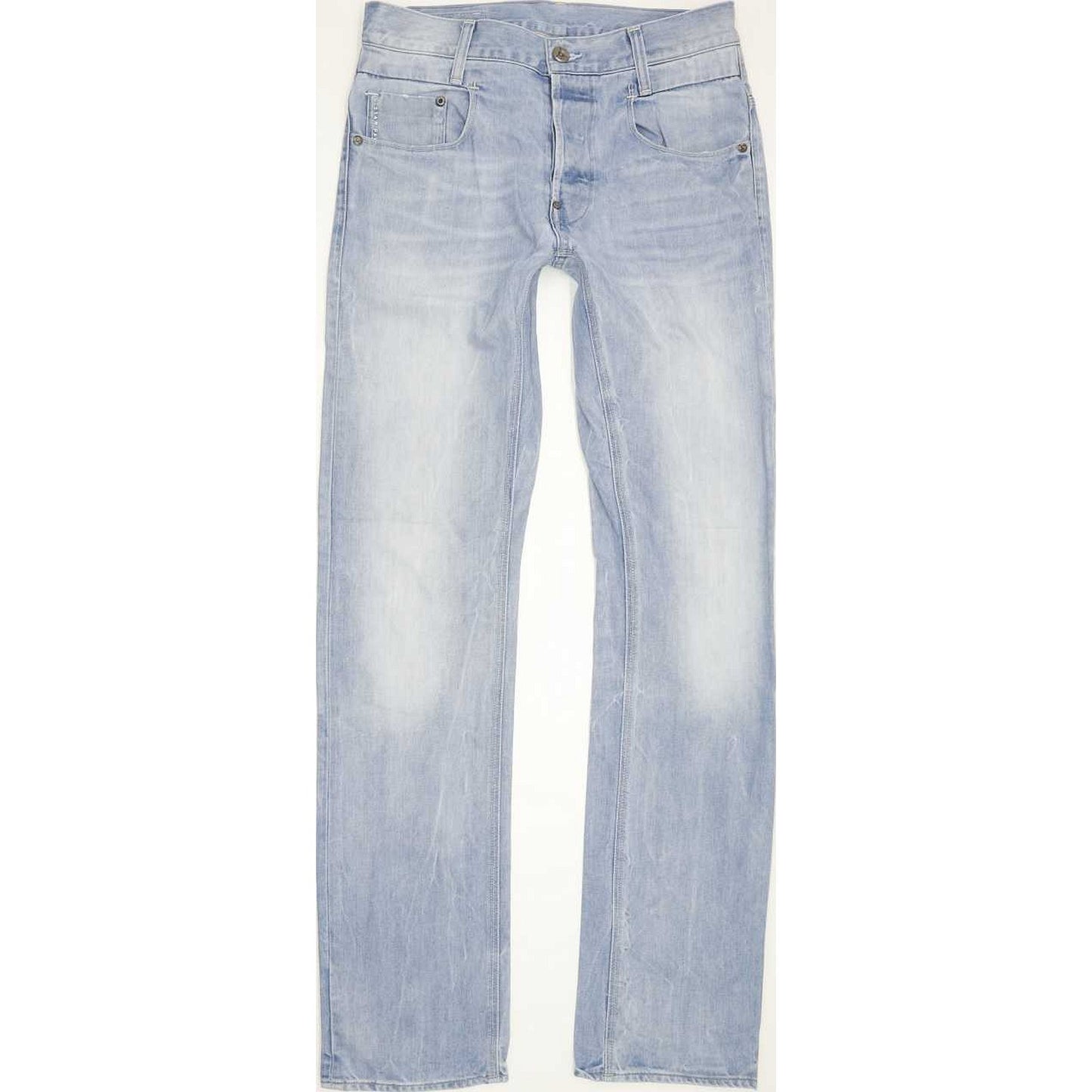G-Star New Radar Men Blue Straight Slim Jeans W31 L34