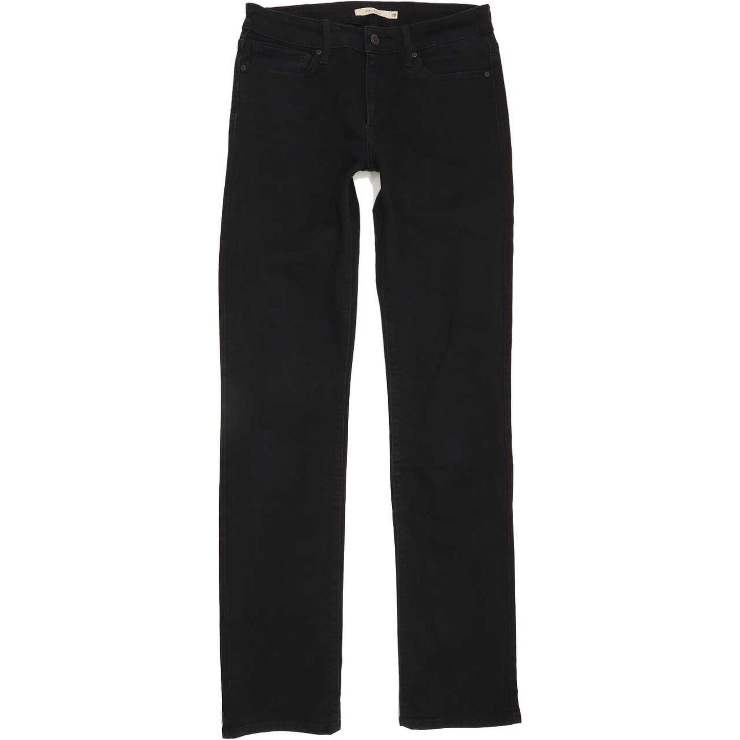 Levi's 714 Men Black Straight Regular Jeans W28 L32