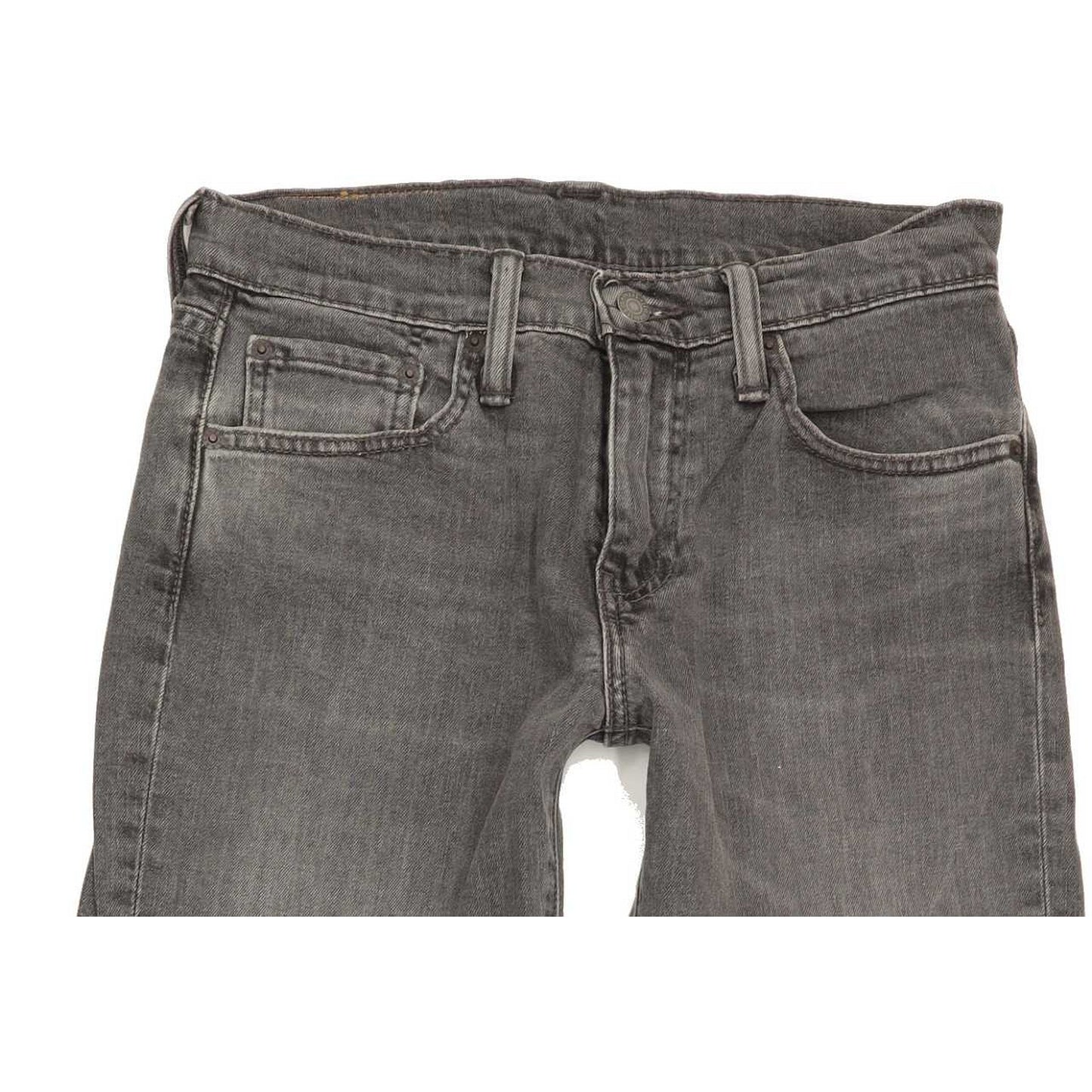 Levi's 511 Men Grey Straight Slim Stretch Jeans W29 L32