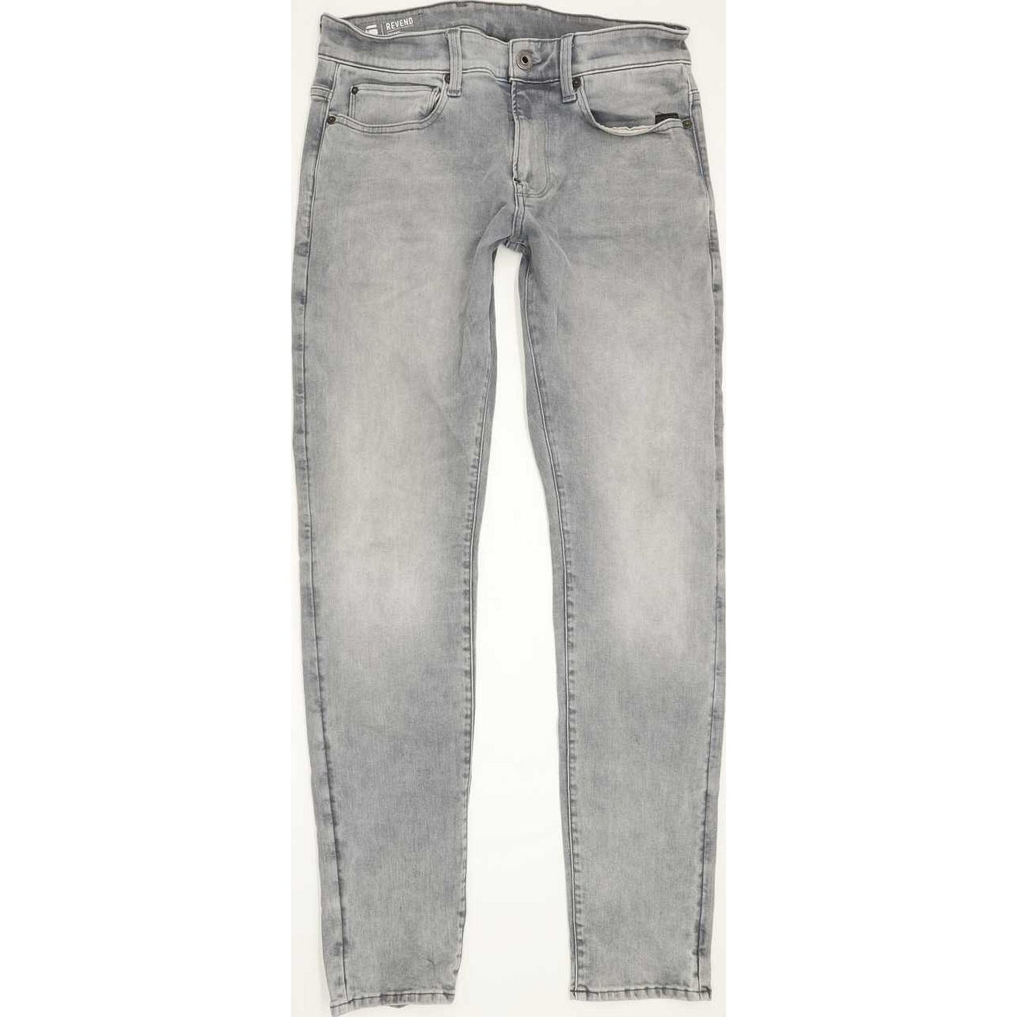 G-Star Revend Men Grey Skinny Slim Stretch Jeans W30 L32