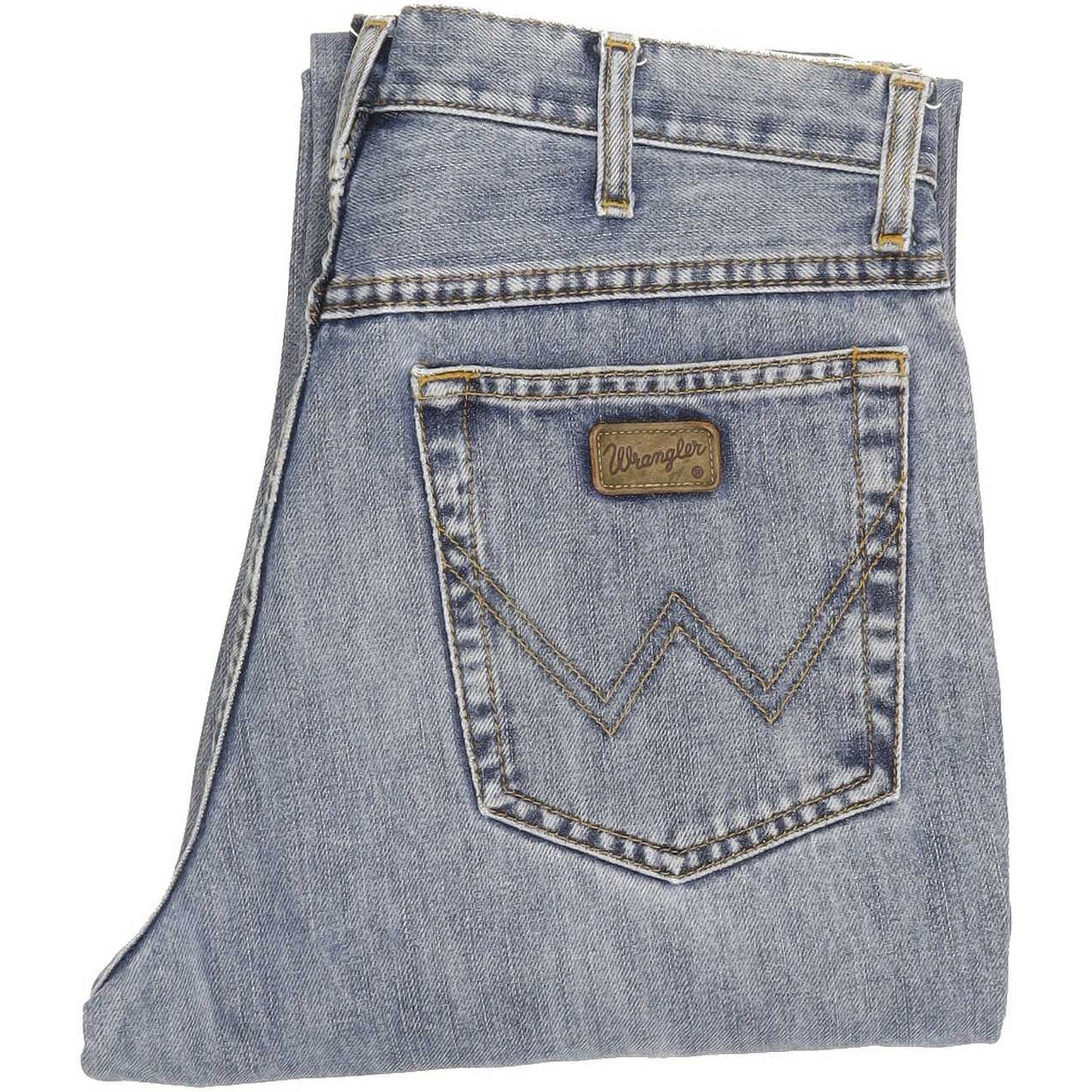 Wrangler Men Blue Straight Regular Jeans W32 L30