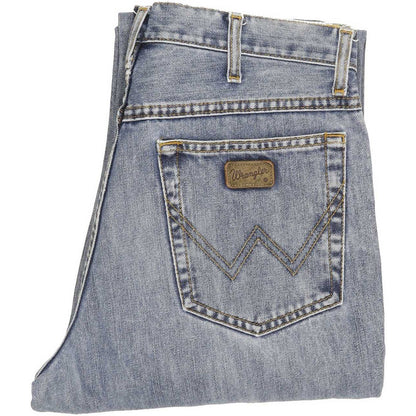 Wrangler Men Blue Straight Regular Jeans W32 L30