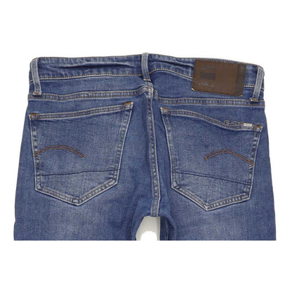 G-Star 3301 Men Blue Straight Slim Stretch Jeans W31 L32
