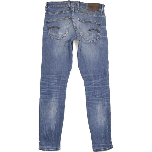 G-Star Revend Men Blue Skinny Regular Stretch Jeans W30 L32