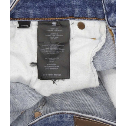 G-Star Revend Men Blue Skinny Regular Stretch Jeans W30 L32