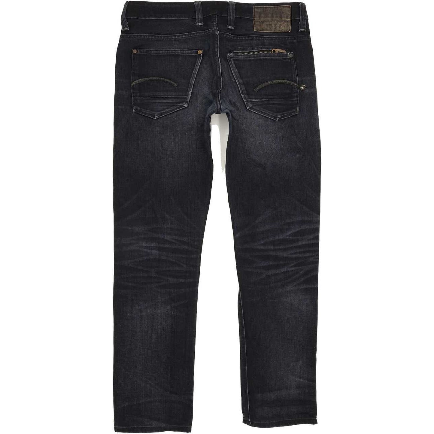 G-Star Attacc Low Men Blue Straight Slim Jeans W31 L30