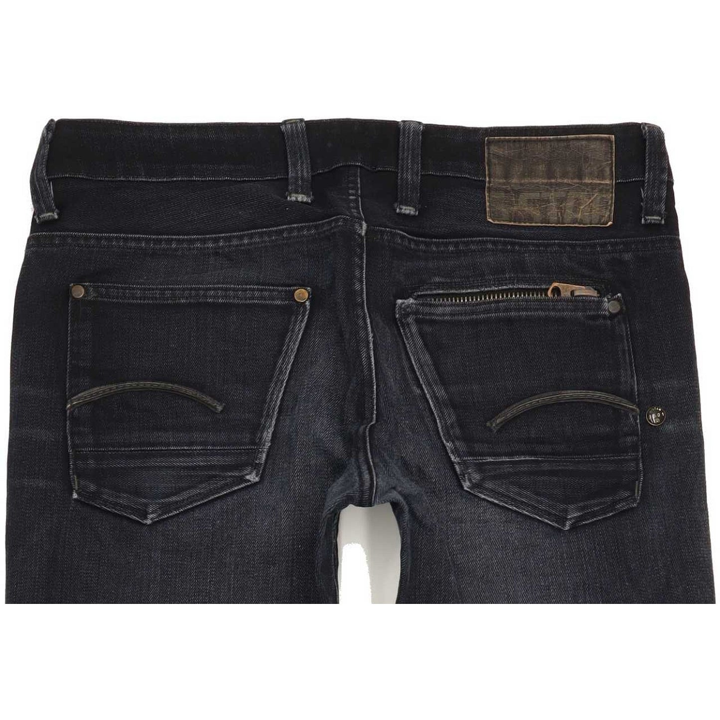 G-Star Attacc Low Men Blue Straight Slim Jeans W31 L30
