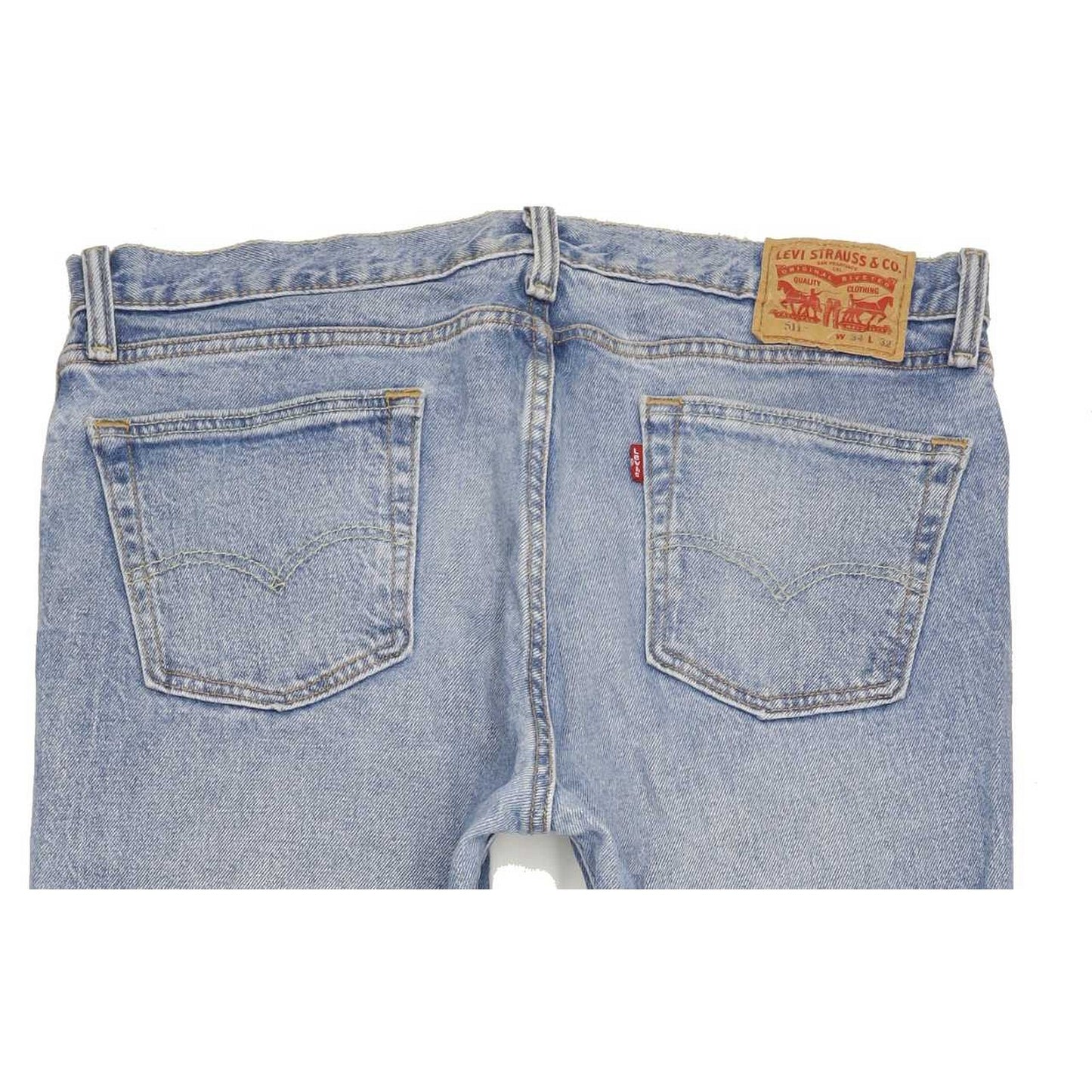 Levi's 511 Men Blue Straight Slim Stretch Jeans W35 L32