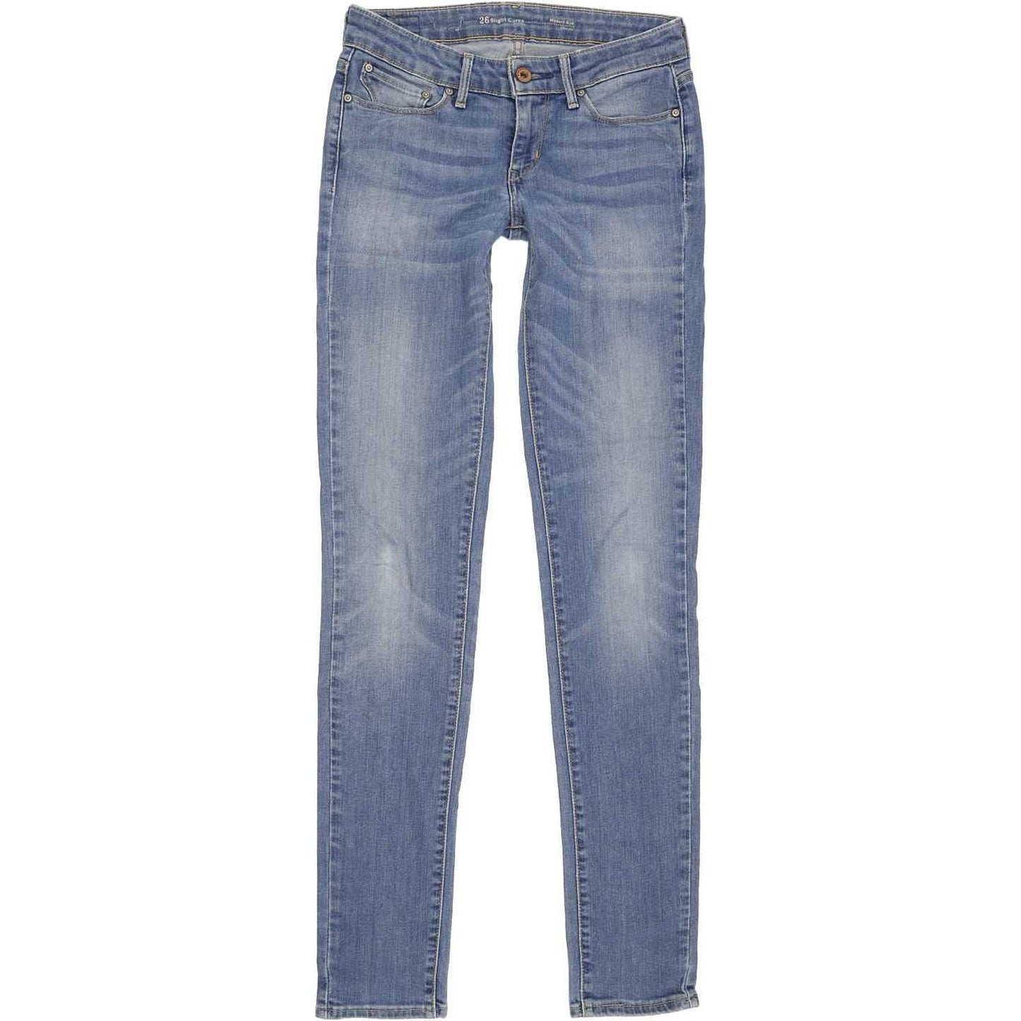 Levi's Slight Curve Women Blue Skinny Slim Stretch Jeans W26 L32